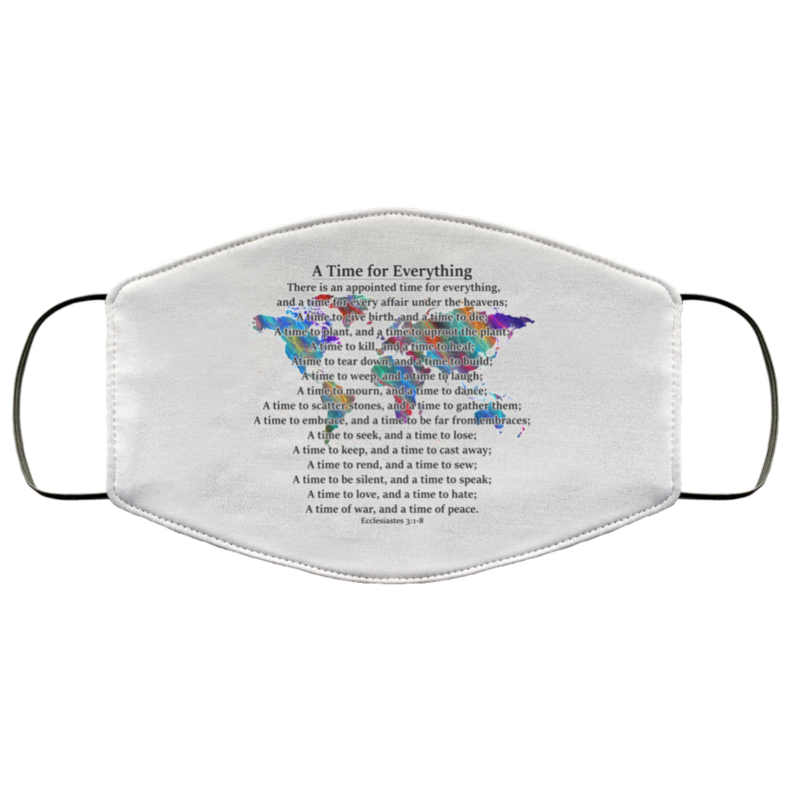A Time for Everything 2 Layer Protective Mask