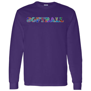 Softball Long Sleeve Sport T-Shirt