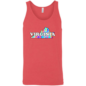 Virginia Sleeveless Unisex Tee