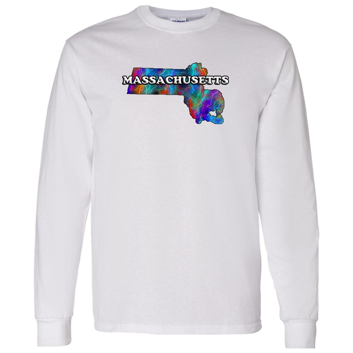 Massachusetts Long Sleeve State T-Shirt