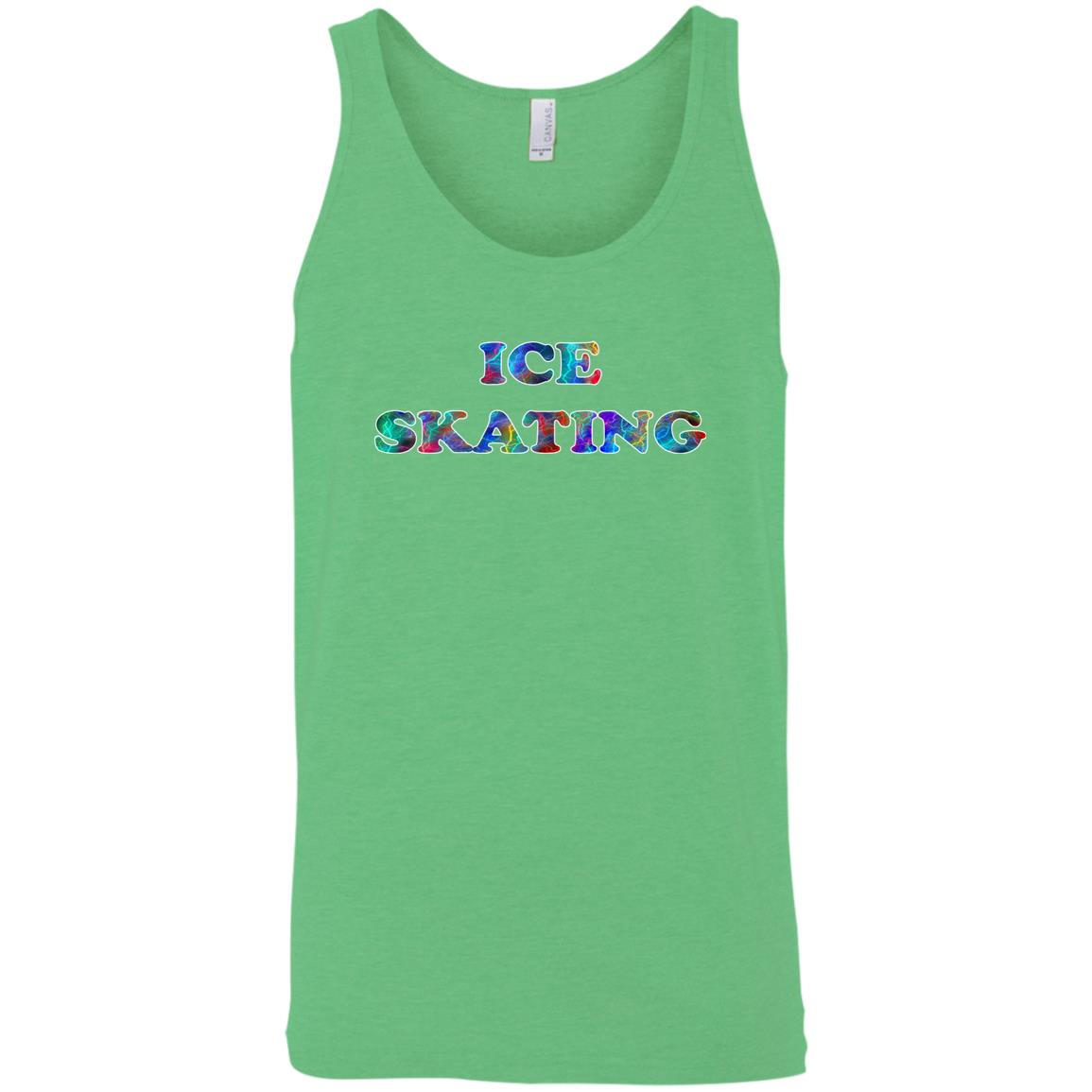 Ice Skating Sleeveless Unisex Tee