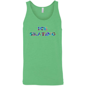 Ice Skating Sleeveless Unisex Tee