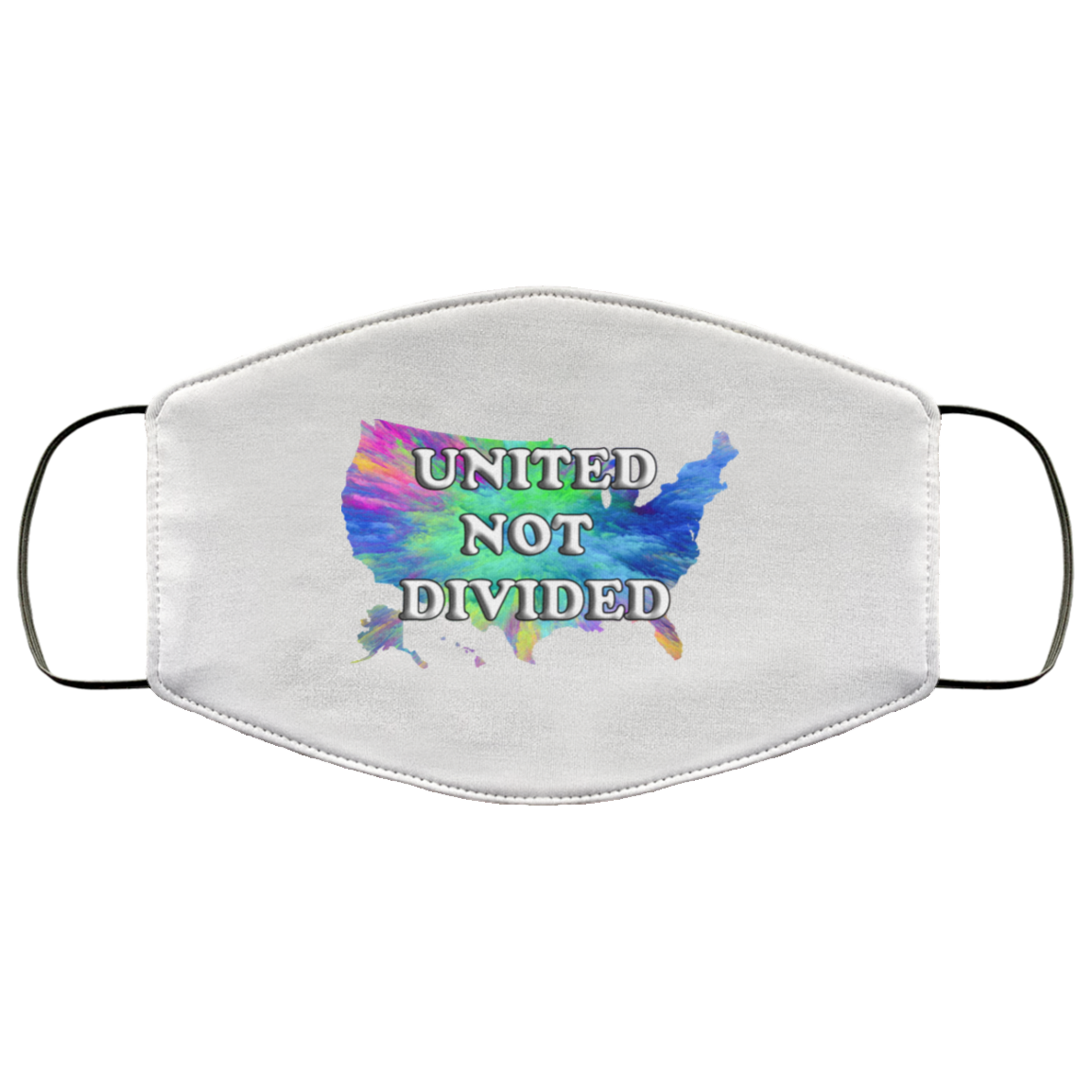 United Not Divided (USA) 3 Layer Protective Face Mask