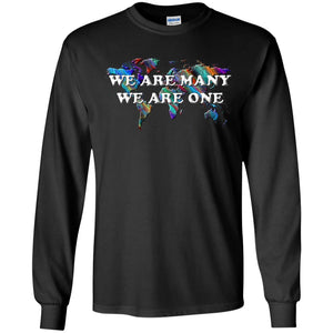 We Are Many We Are One Statement T-Shirt (World)