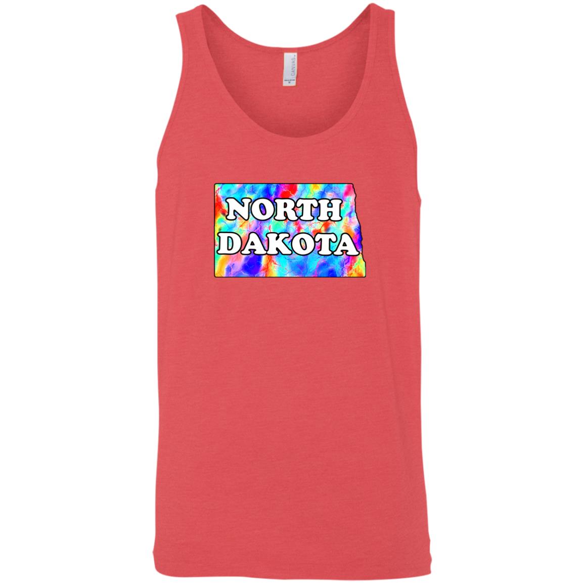 North Dakota Sleeveless Unisex Tee