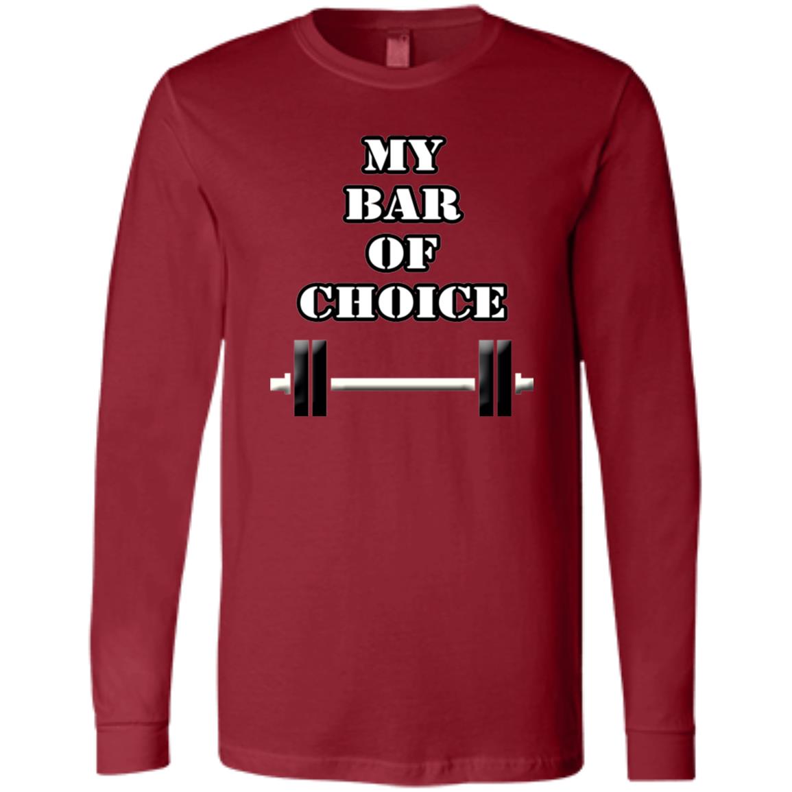 My Bar Of Choice Long Sleeve T-Shirt