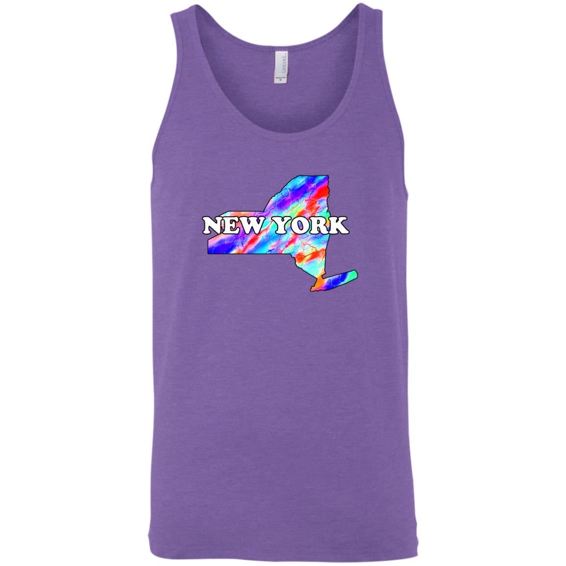 New York Sleeveless Unisex Tee