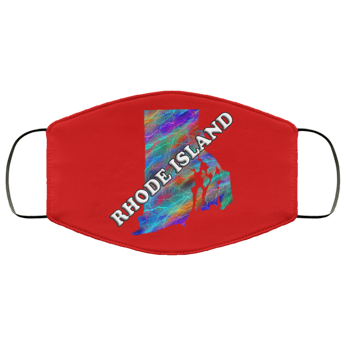 Rhode Island 2 Layer Protective Face Mask