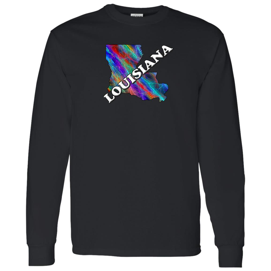 Louisiana Long Sleeve State T-Shirt