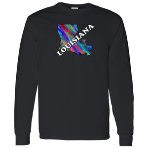 Louisiana Long Sleeve State T-Shirt