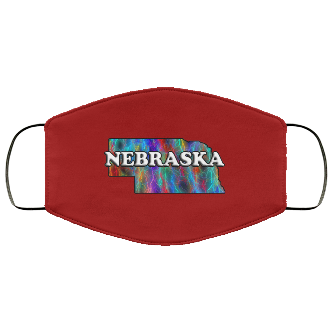 Nebraska  2 Layer Protective Face Mask