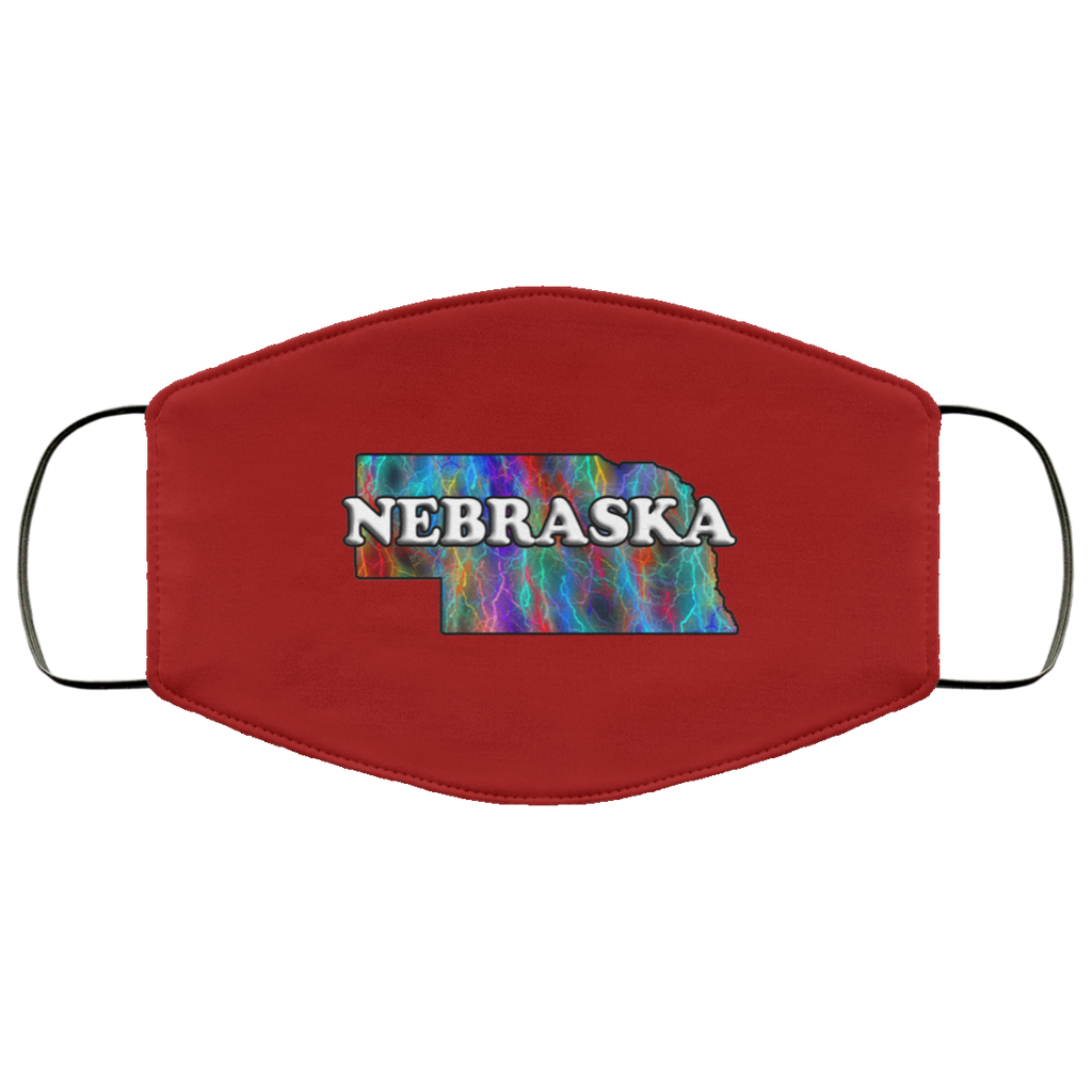 Nebraska  2 Layer Protective Face Mask