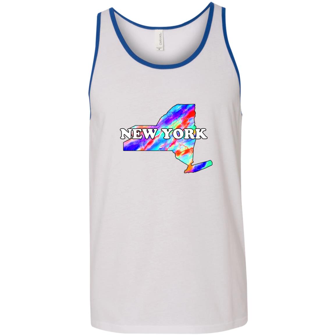 New York Sleeveless Unisex Tee
