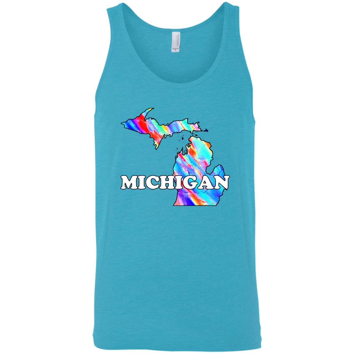 Michigan Sleeveless Unisex Tee