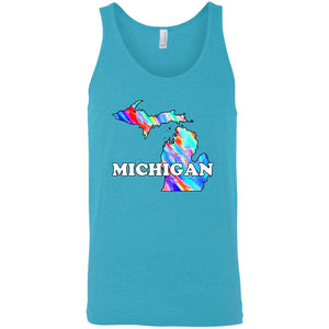 Michigan Sleeveless Unisex Tee