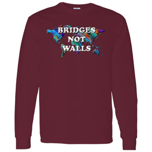 Bridges Not Walls Long Sleeve T-Shirt