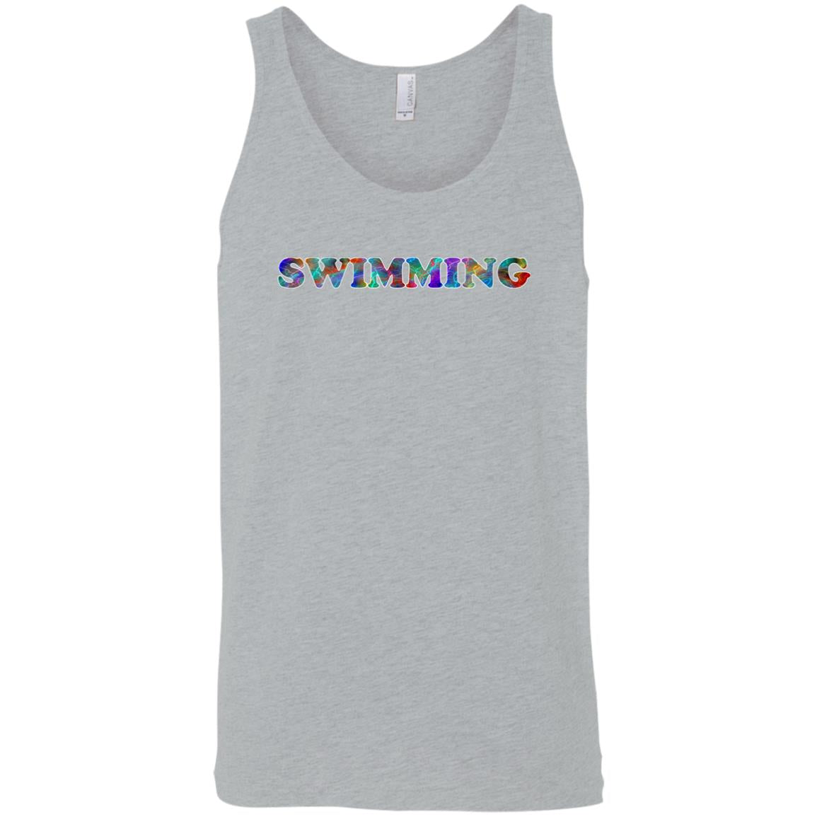Swimming Sleeveless Unisex Tee