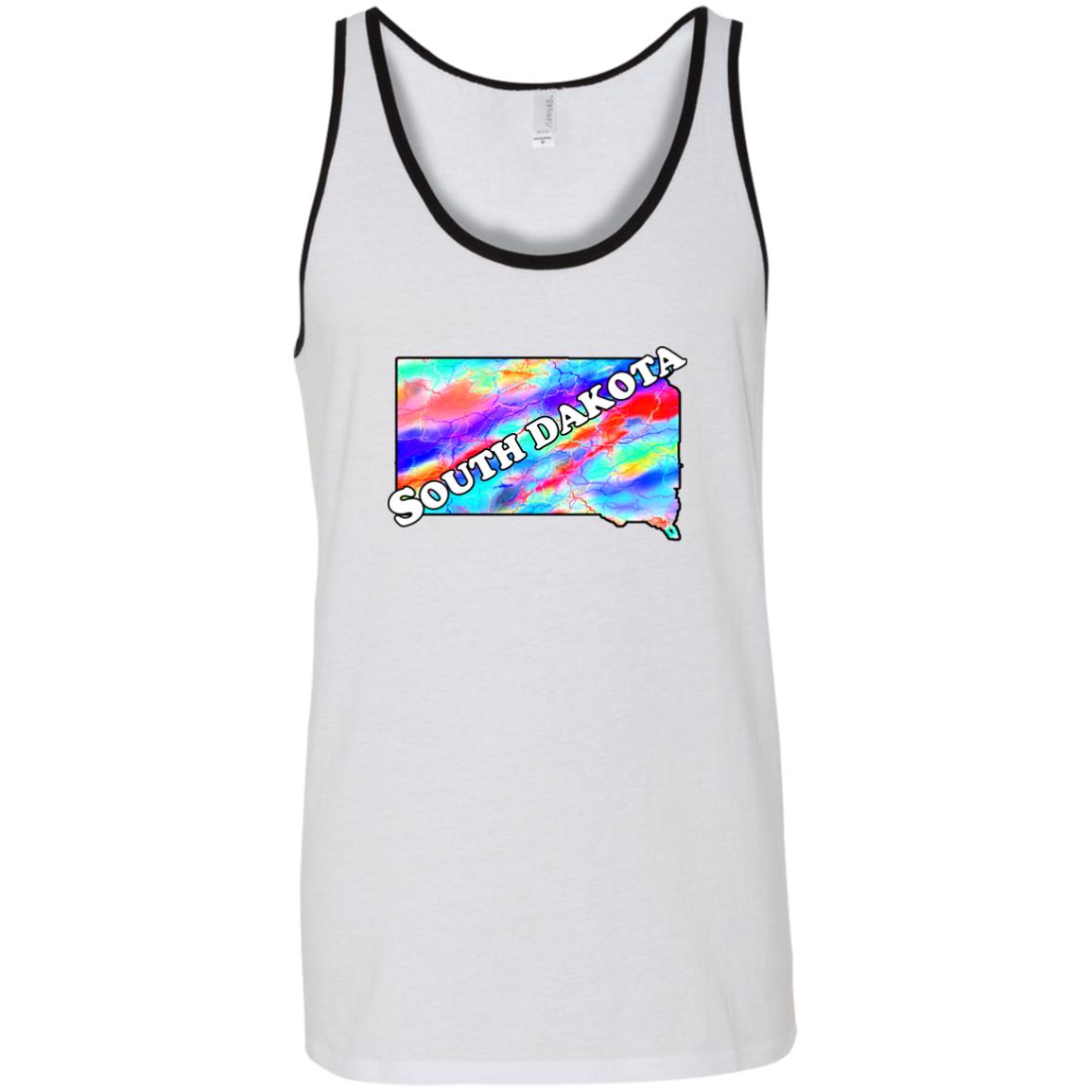 South Dakota Sleeveless Unisex Tee