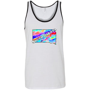 South Dakota Sleeveless Unisex Tee
