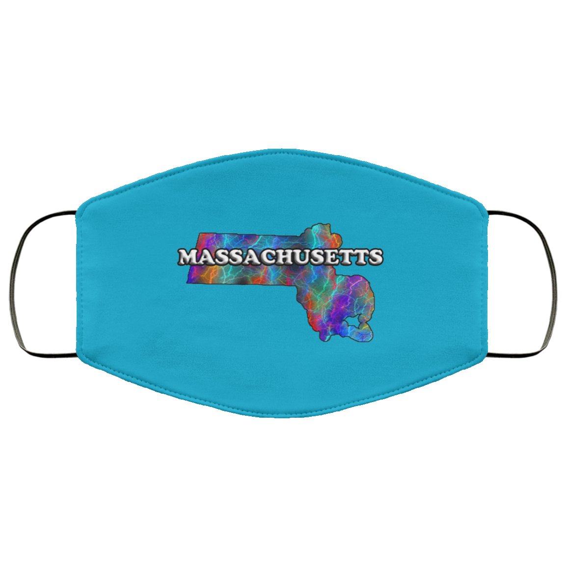 Massachusetts 2 Layer Protective Face Mask