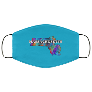 Massachusetts 2 Layer Protective Face Mask