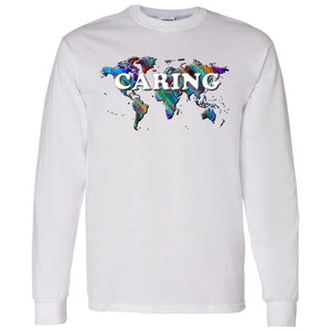 Caring Long Sleeve Statement T-Shirt