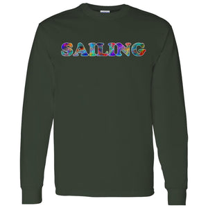 Sailing Long Sleeve Sport T-Shirt