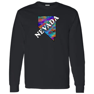 Nevada Long Sleeve State T-Shirt