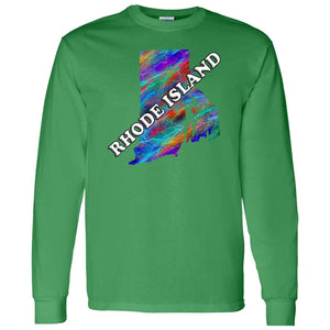 Rhode Island Long Sleeve State T-Shirt