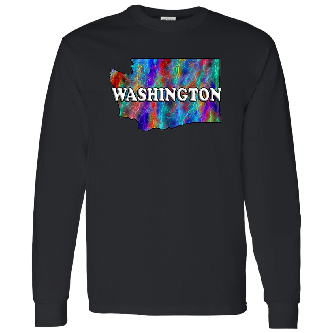 WASHINGTON LONG SLEEVE T-SHIRT | KC WOW WARES