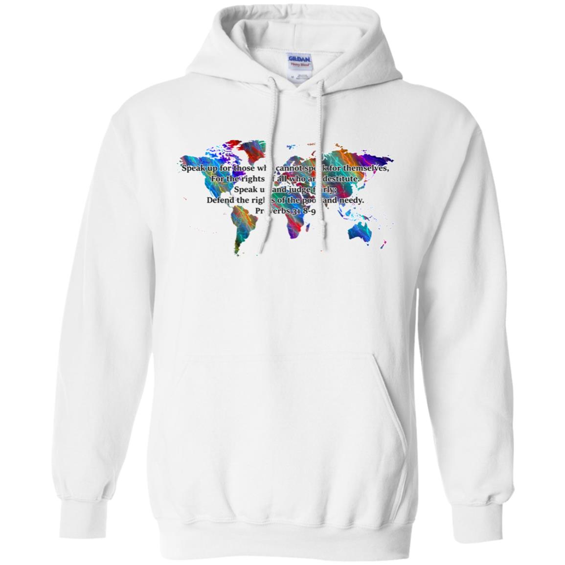 Proverbs 31 8-9 Hoodie