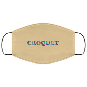 Croquet 2 Layer Protective Mask