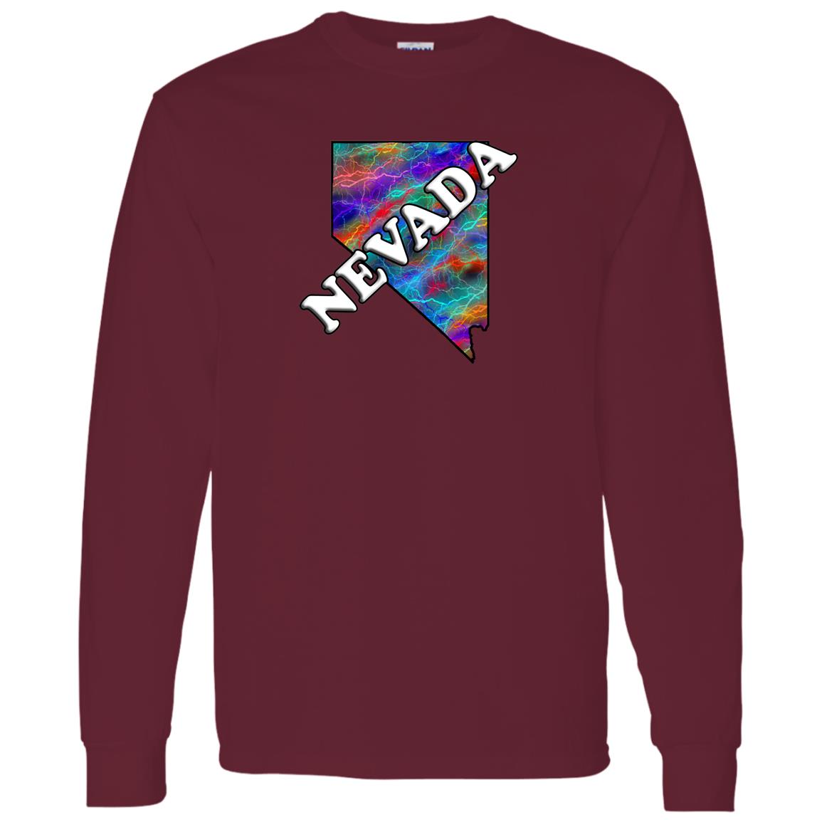 Nevada Long Sleeve State T-Shirt