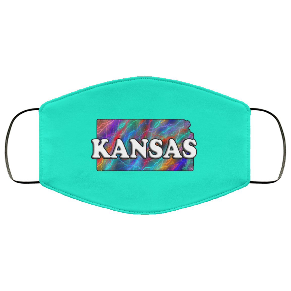 Kansas 2 Layer Protective Face Mask