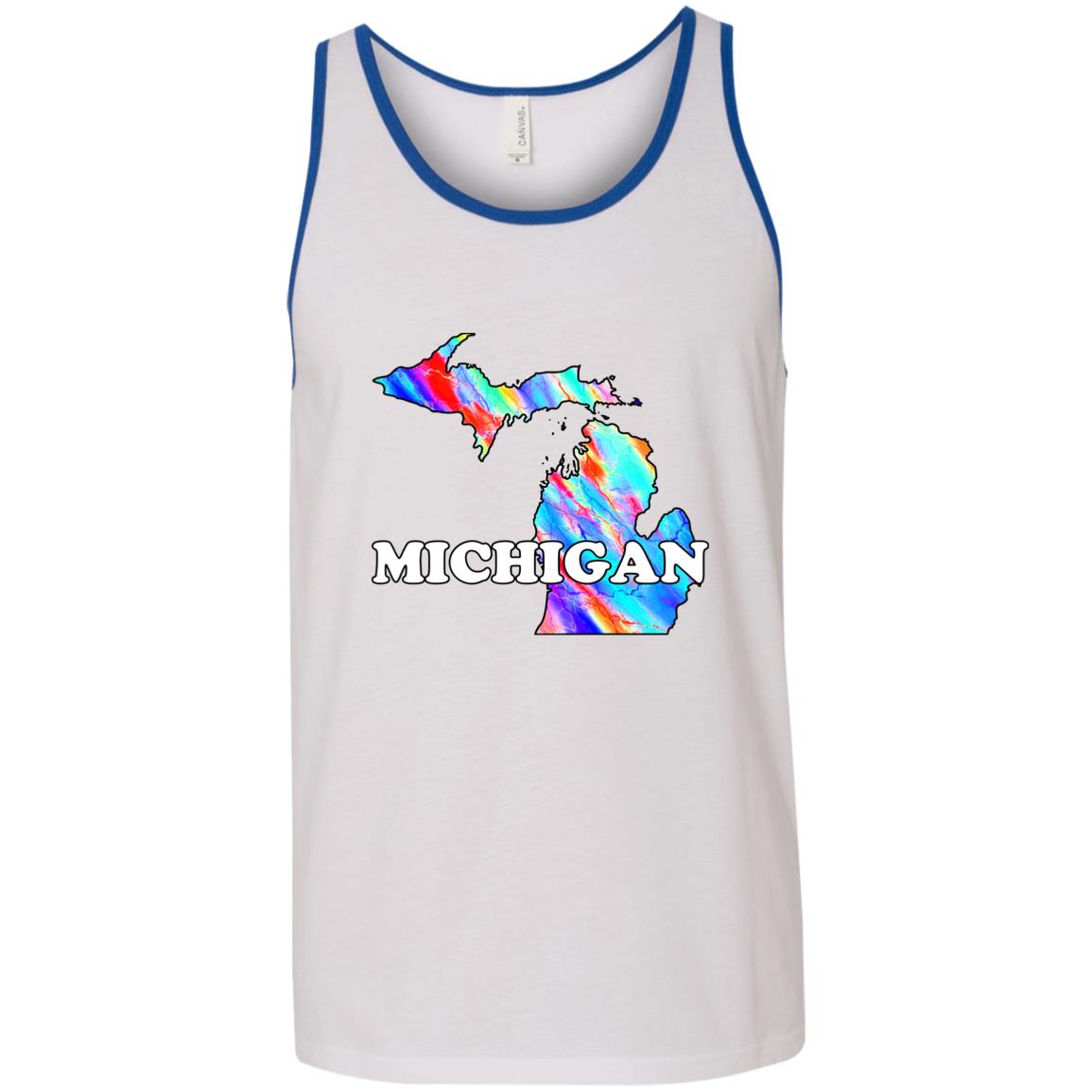 Michigan Sleeveless Unisex Tee