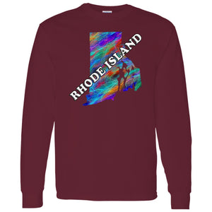 Rhode Island Long Sleeve State T-Shirt