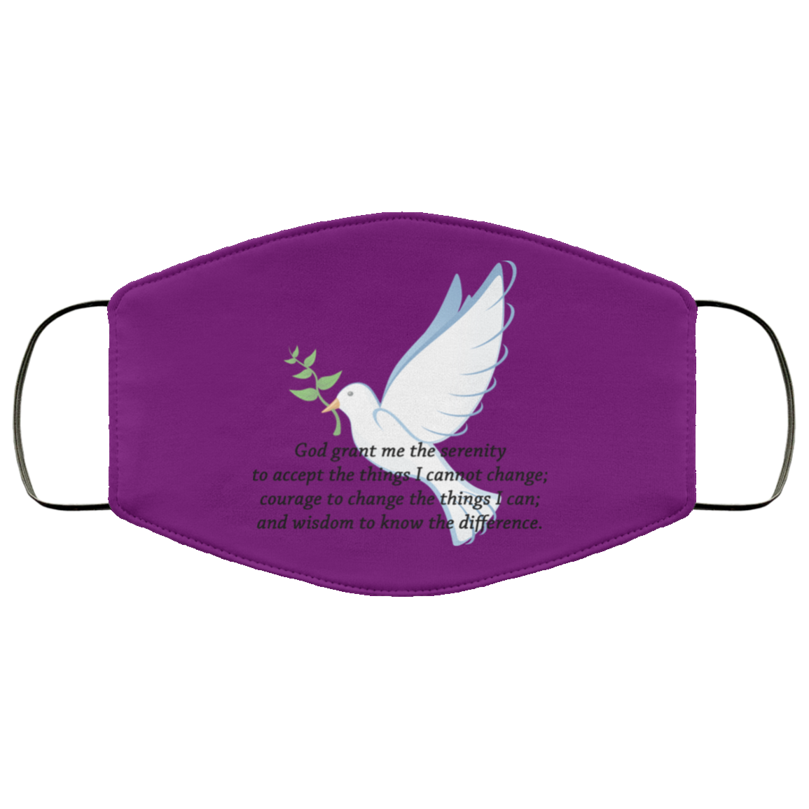 Serenity 2 Layer Protective Face Mask