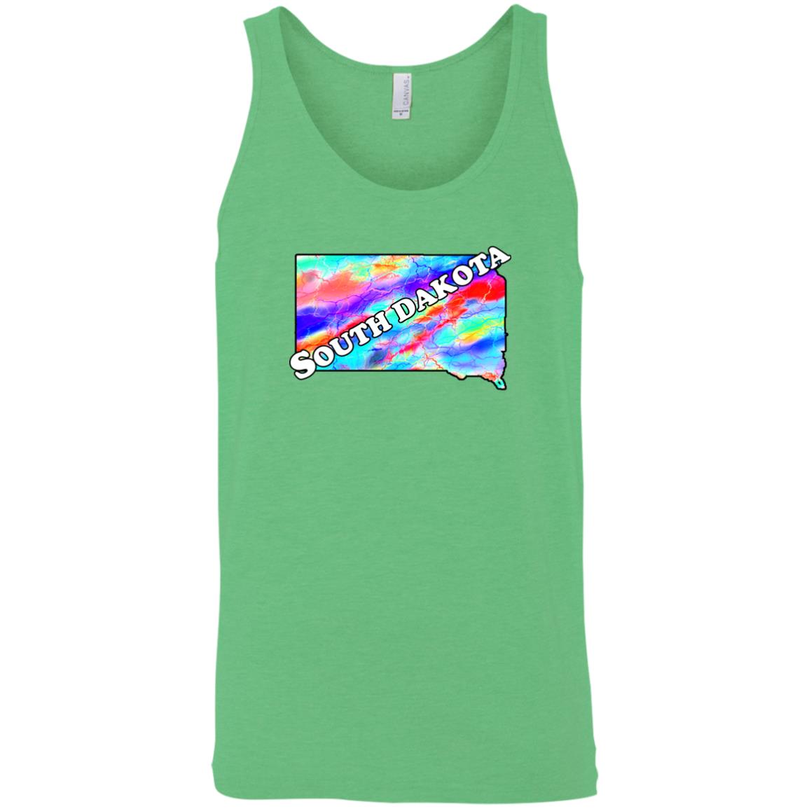 South Dakota Sleeveless Unisex Tee